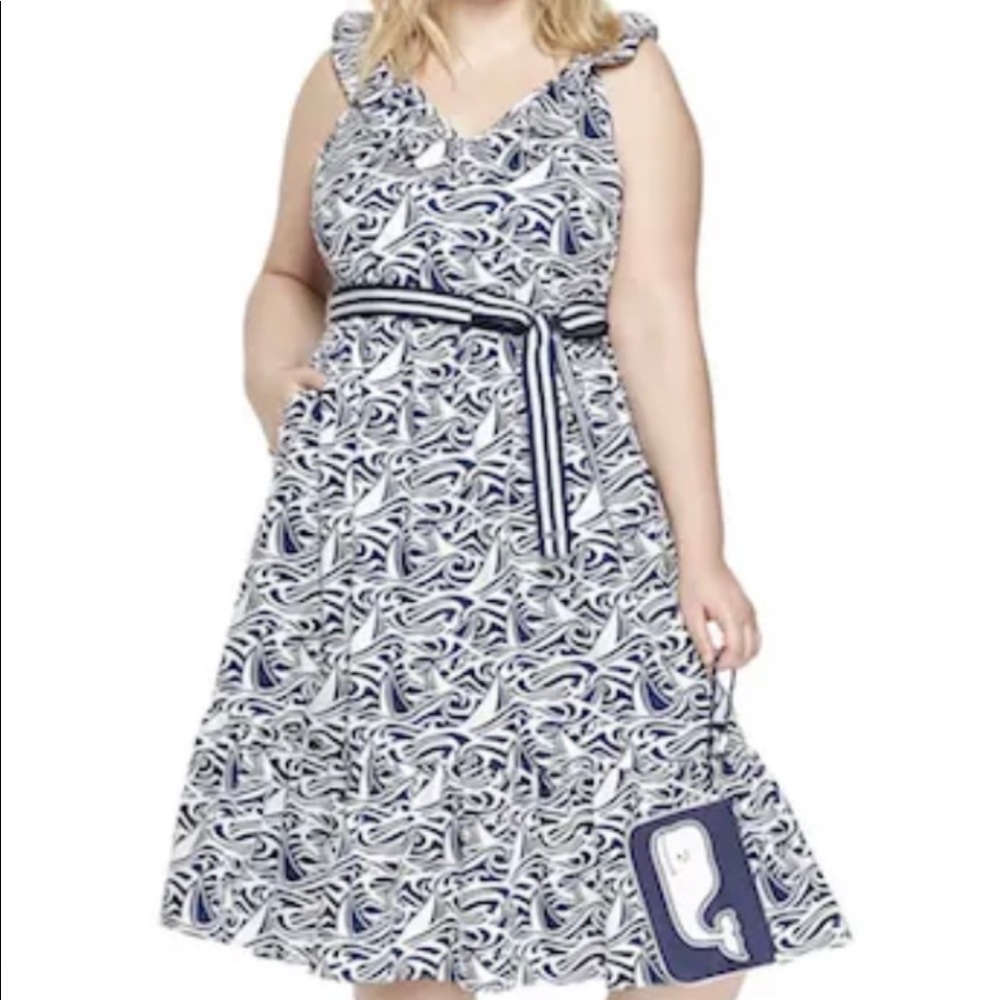 Vineyard Vines Dress Plus Size 2X